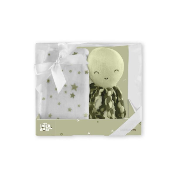 Manta y peluche pulpo interbaby PE017 - Imagen 2