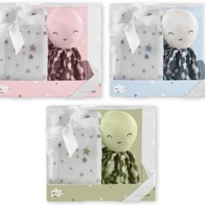 Manta y peluche pulpo interbaby PE017
