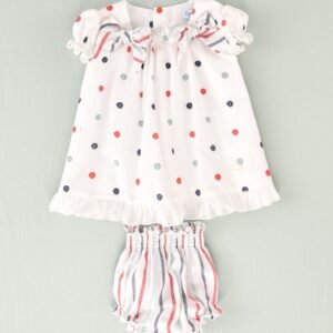 Vestido multicolor bebe cocote 53023