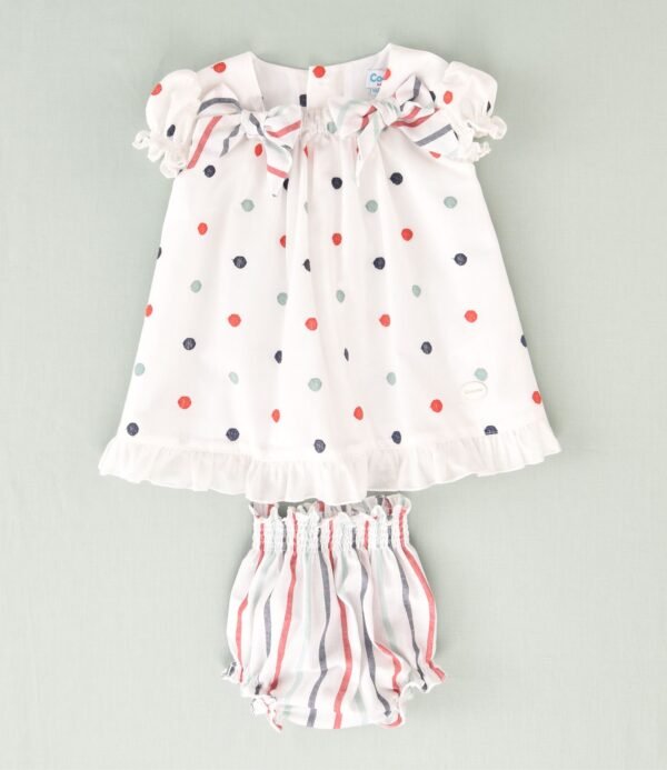 Vestido multicolor bebe cocote 53023