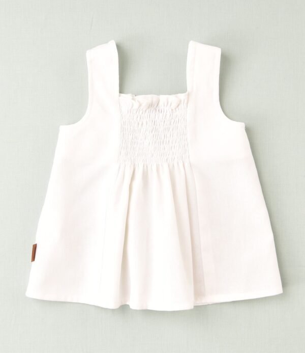 Blusa lino niña cocote 53059 - Imagen 4