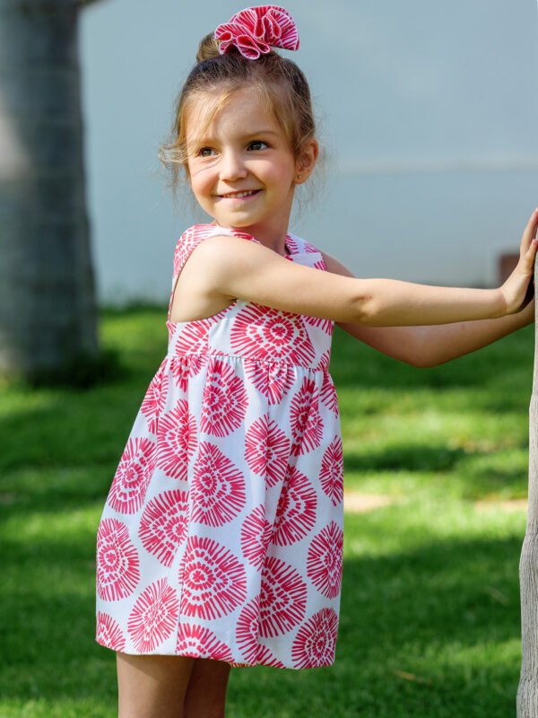 Vestido boho niña de cocote 53080 - Imagen 3