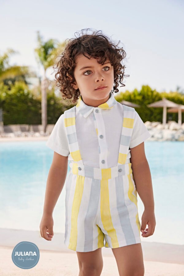 Conjunto camisa rayado de juliana 25191