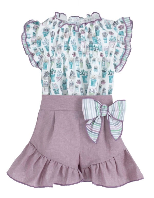 Conjunto pantalón niña savu Calamaro 11162 - Imagen 2