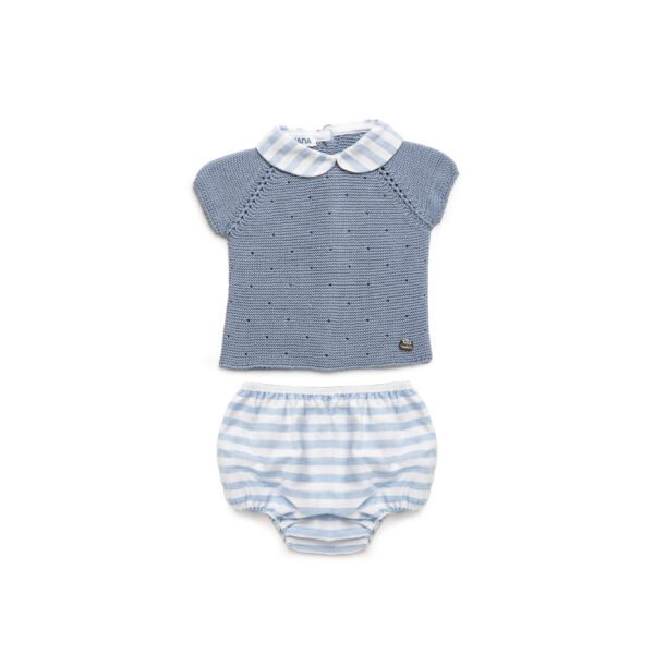 Conjunto braga tela rayada gallego 25079 de juliana