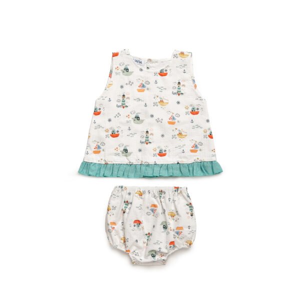 Conjunto niña barcos 25097 de juliana