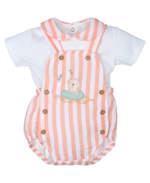 Conjunto peto bebé niño de popys 3027