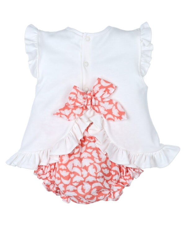 Conjunto bebé niña volantitos de popys 30536 - Imagen 2