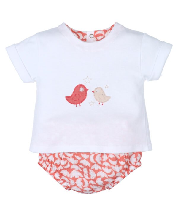 Conjunto bebé niño pajaritos de popys 30538