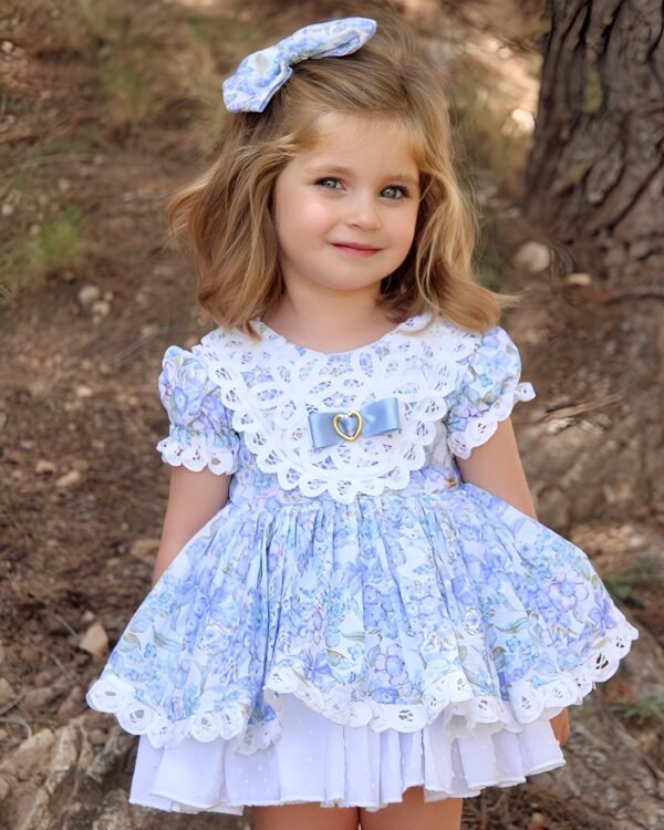 vestido bebe de vuelo sky la amapola - Imagen 2