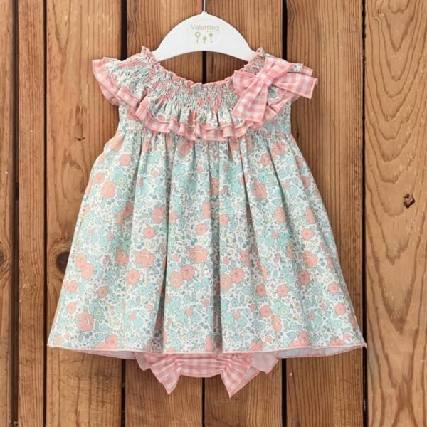 Vestido con braga liberty de Valentina bebés