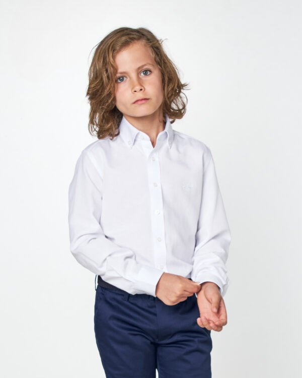 Camisa cuello boton oxford de spagnolo M23
