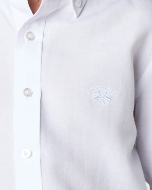 Camisa cuello boton oxford de spagnolo M23 - Imagen 2