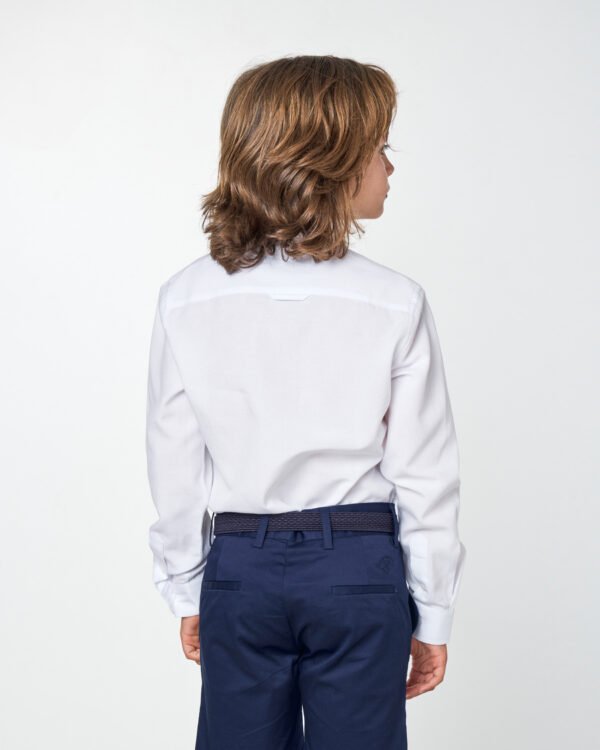 Camisa cuello boton oxford de spagnolo M23 - Imagen 3
