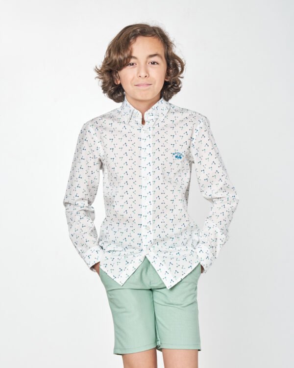 Camisa cuello boton pop. de spagnolo 016066