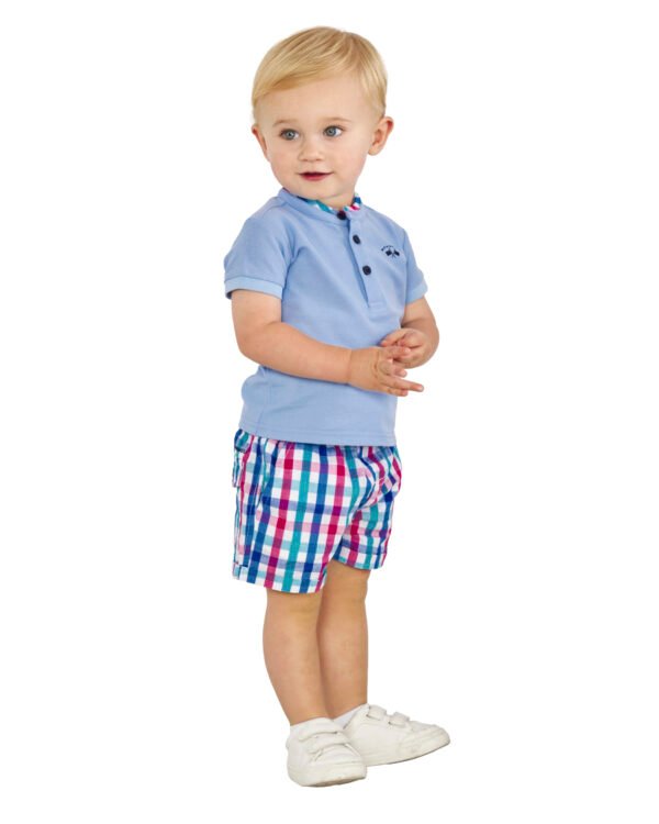 Set polo + bermuda bebé de spagnolo 3658