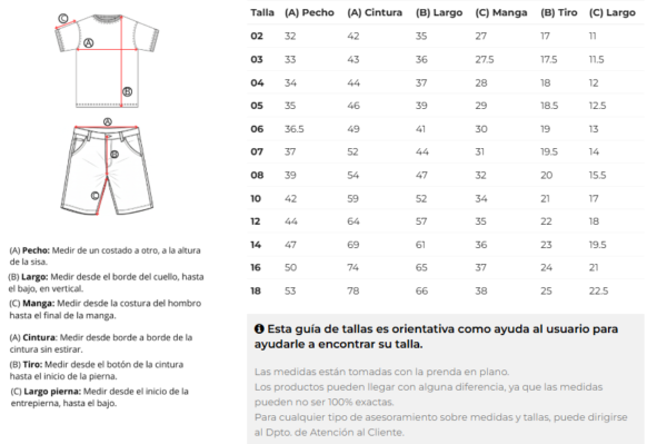 Set camiseta spagnolo +bermuda niño de spagnolo 3657 - Imagen 5