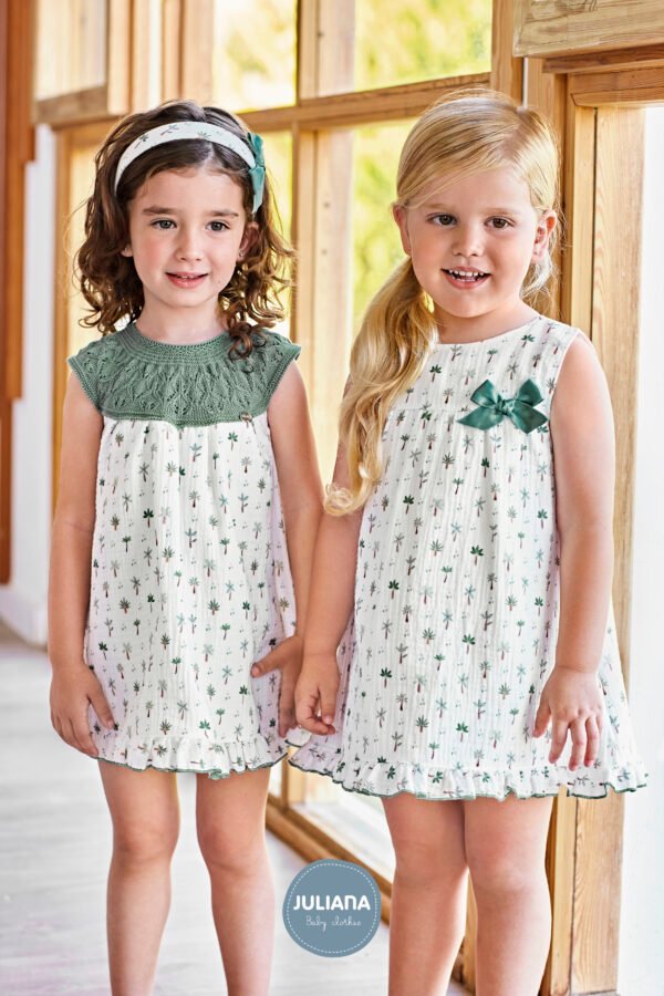 Vestido palmeras 25136 de juliana - Imagen 2