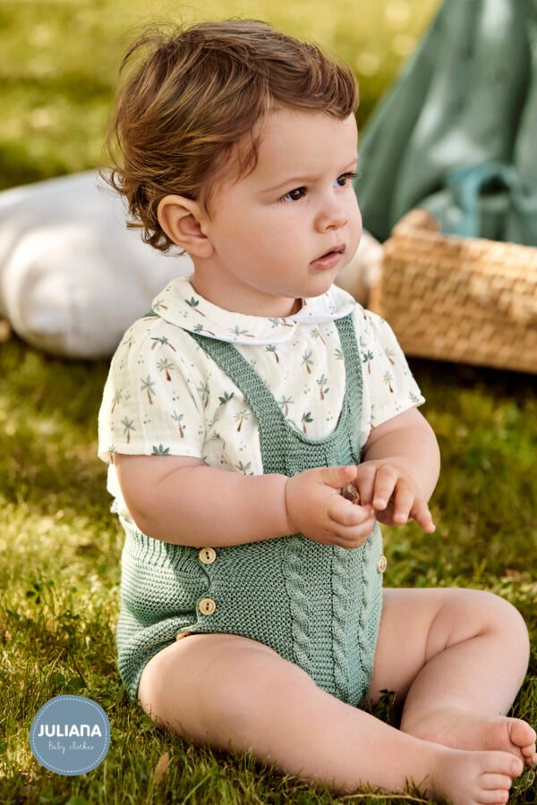 Conjunto peto punto con camisa 25200 de juliana