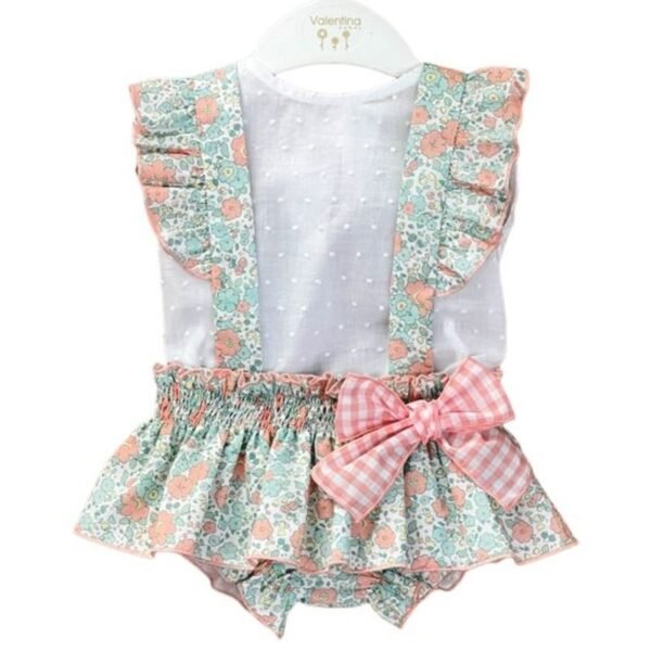 Conjunto liberty orange de Valentina bebés