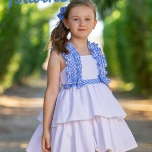 Vestido cuadros vichy de Babiné
