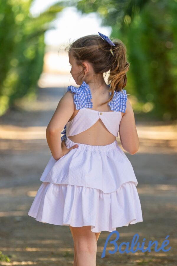 Vestido cuadros vichy de Babiné - Imagen 2