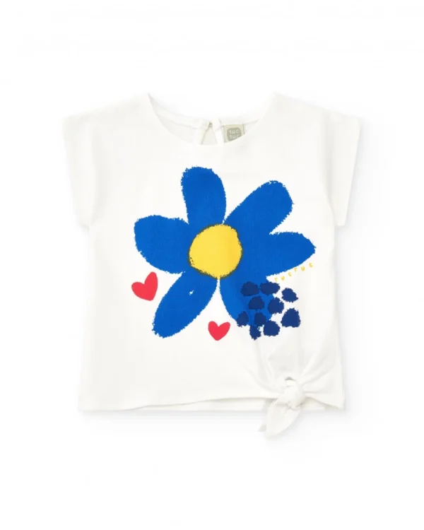 Conjunto niña 2 camisetas y short estampado tuc-tuc - Imagen 2