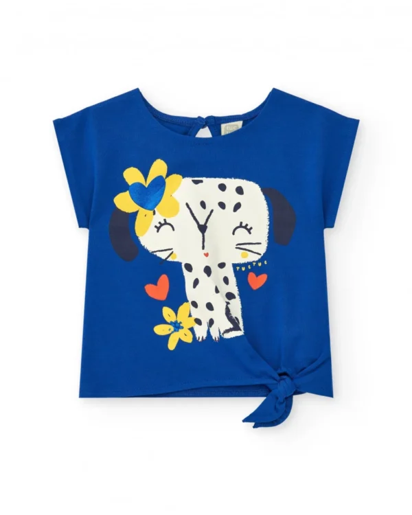 Conjunto niña 2 camisetas y short estampado tuc-tuc - Imagen 3