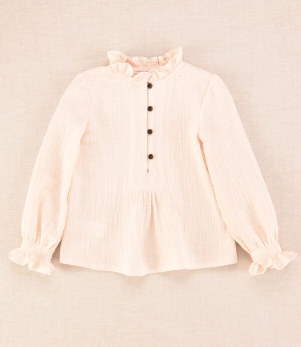 Conjunto niña short tirantes geométrico de cocote - Imagen 7