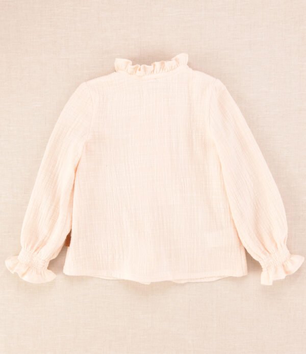 Conjunto niña short tirantes geométrico de cocote - Imagen 8