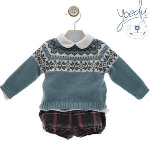 Conjunto baby niño 3 piezas de yoedu  0202