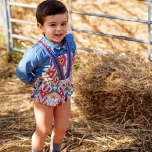 Conjunto peto étnico de niño José Varón