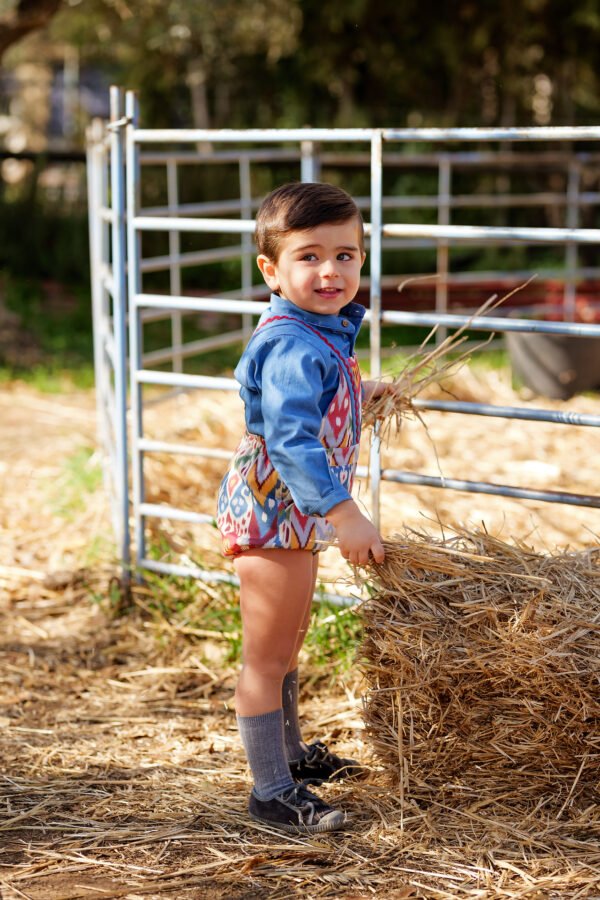Conjunto peto étnico de niño José Varón - Imagen 4