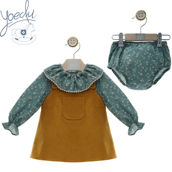 Conjunto pichi niña yoedu familia organza