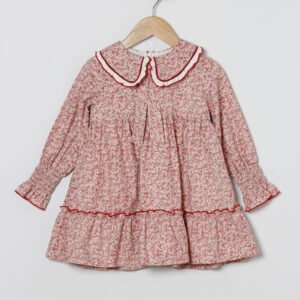Vestido de niña estampado flores coco acqua 504720