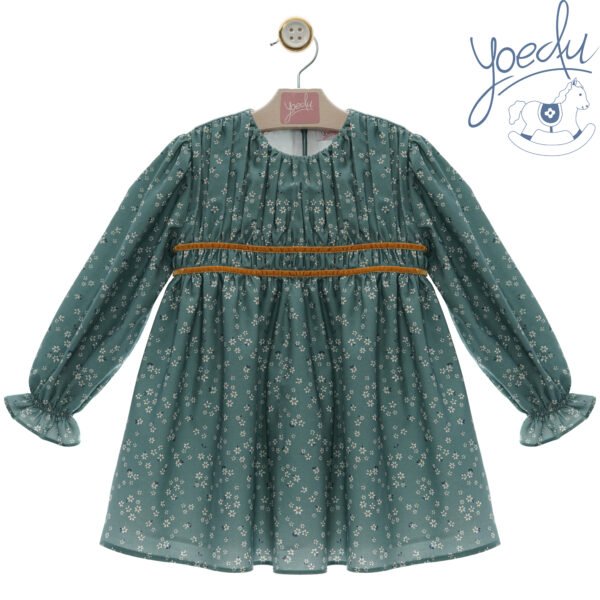 Vestido infantil yoedu familia organza - Imagen 3