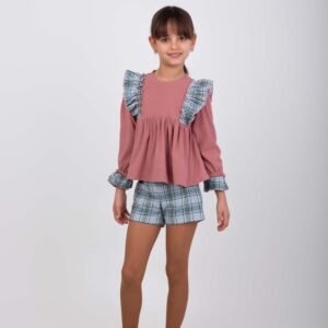 Conjunto pana punto y short de vera 25ICO1