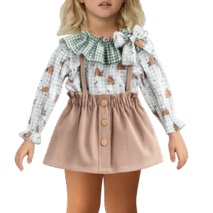 Conjunto pichi falda Donatella de Valentina bebés Hada39