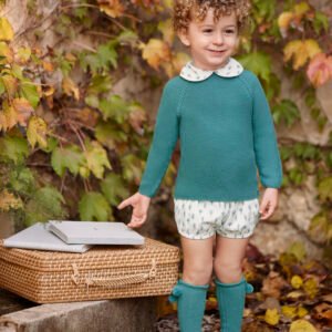 Conjunto pantalón árboles verde Báltico de Juliana 25587