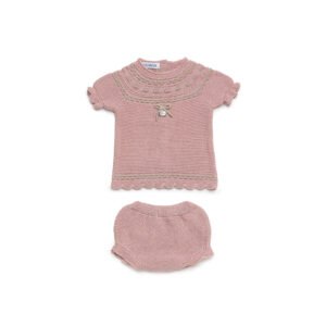 Conjunto braga punto canesú motas de Juliana 26064