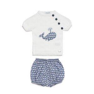 Conjunto pantalón tela ballena de Juliana 26083