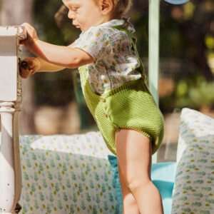 Peto punto trenzas con camisa caballitos de mar de Juliana 26115