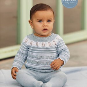 Conjunto Polaina 2 piezas canesú calado 26046