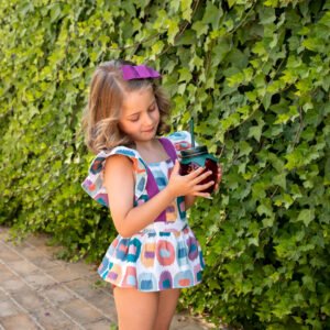 Peto corto manchas niña José Varón 58063