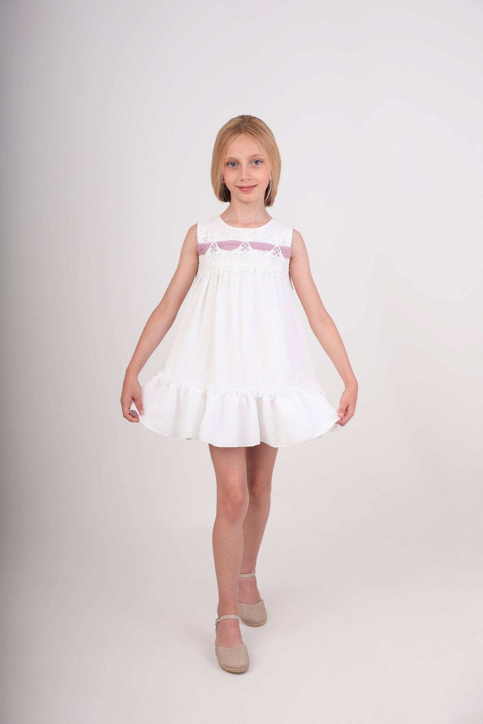 Vestido de tirantes nekenia con tul 2621803