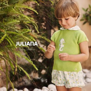 Conjunto pantalón tela caballitos de mar de Juliana 26081