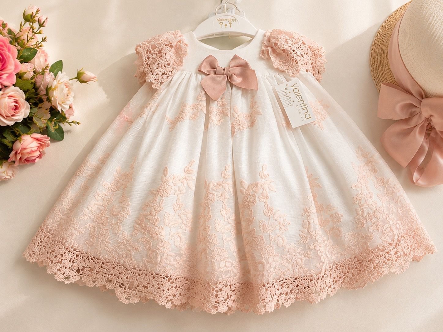 Vestido y culote de valentina bebes Love2 - Imagen 2