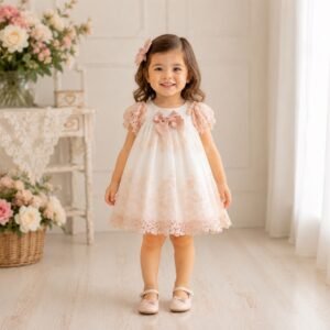 Vestido y culote de valentina bebes Love2