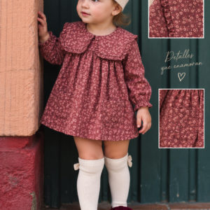 Vestido con braguita flores de nekenia 2611015